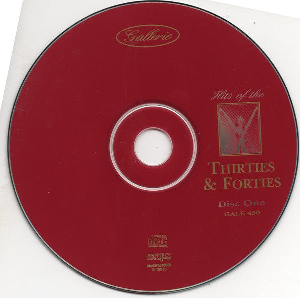 Various : Hits Of The Thirties & Forties (2xCD, Comp, Fat)