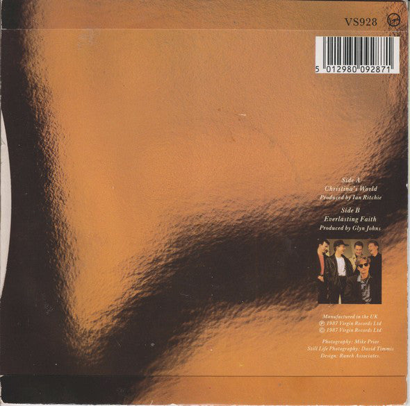 The Big Dish : Christina's World (7", Single)