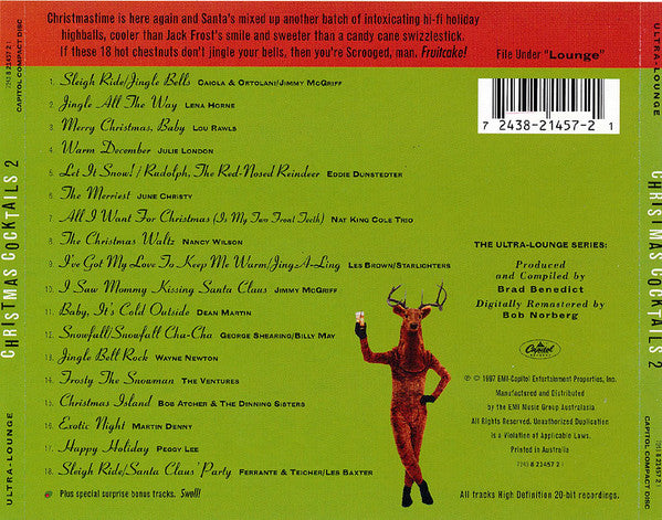 Various : Christmas Cocktails Part Two (CD, Comp, RM)