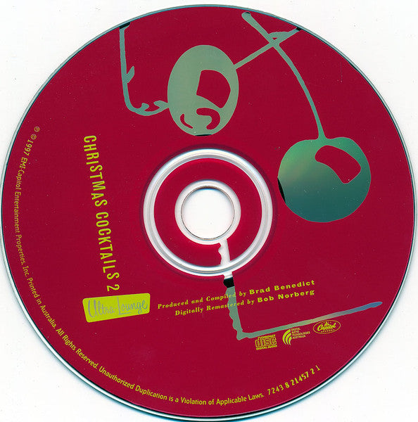 Various : Christmas Cocktails Part Two (CD, Comp, RM)
