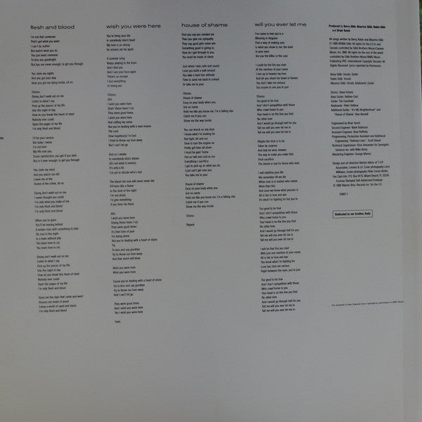 Bee Gees : One (LP, Album)