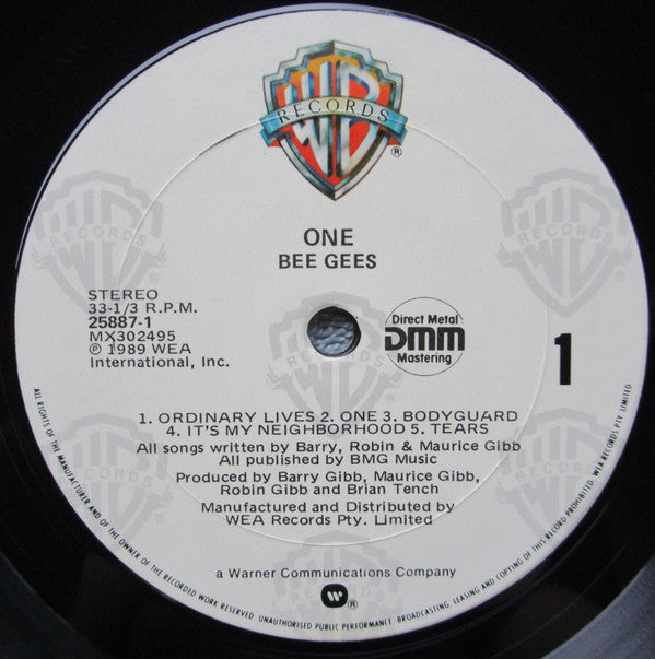 Bee Gees : One (LP, Album)