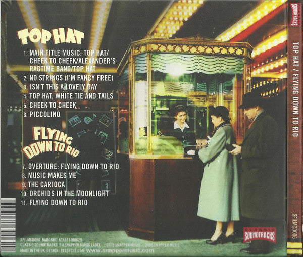 Various : Top Hat And Flying Down To Rio (Original Music From The Two Motion Picture Classics) (CD, Comp)