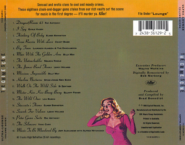 Various : The Crime Scene (CD, Comp, RM)