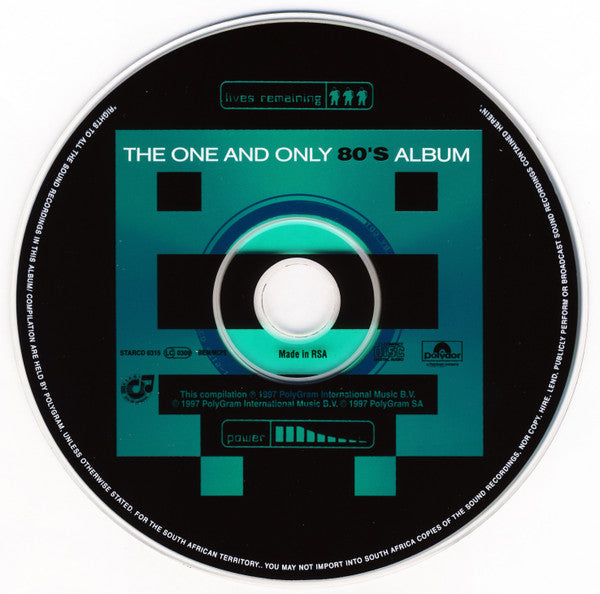 Various : The One And Only 80's Album (CD, Comp)