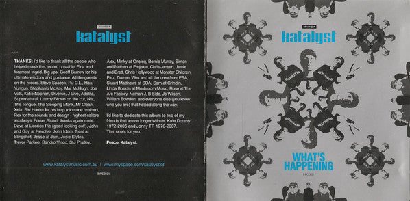 Katalyst : What's Happening (CD, Album)