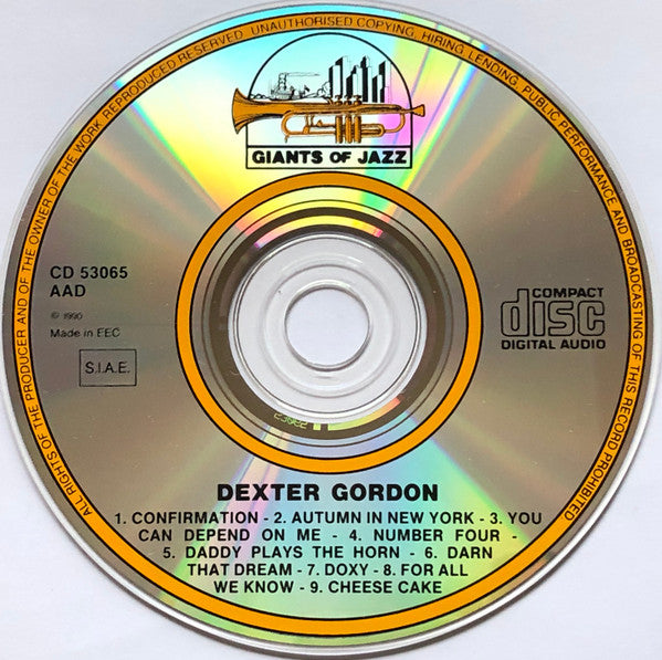 Dexter Gordon Quartet : 1955-1967 (CD, Comp)