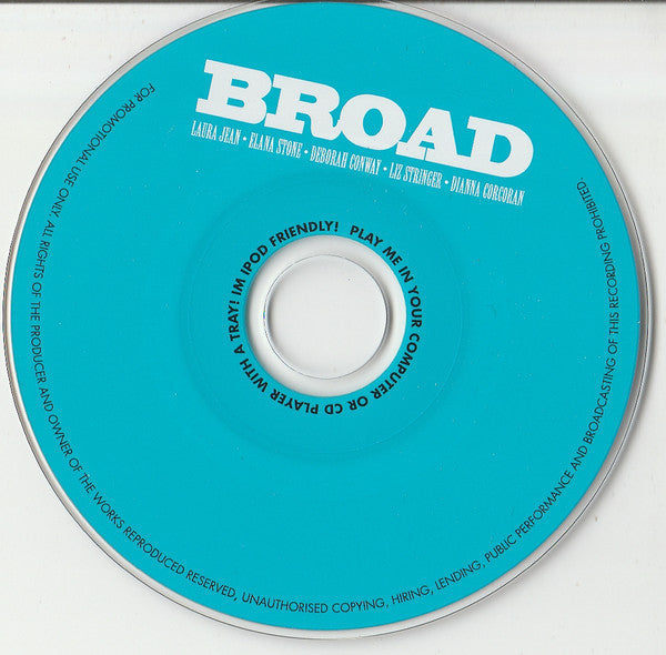 Laura Jean, Elana Stone, Deborah Conway, Liz Stringer, Dianna Corcoran : Broad (CD, Mini, Comp)