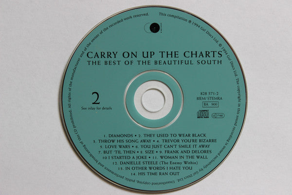 The Beautiful South : Carry On Up The Charts (The Best Of The Beautiful South) (2xCD, Comp, Ltd)