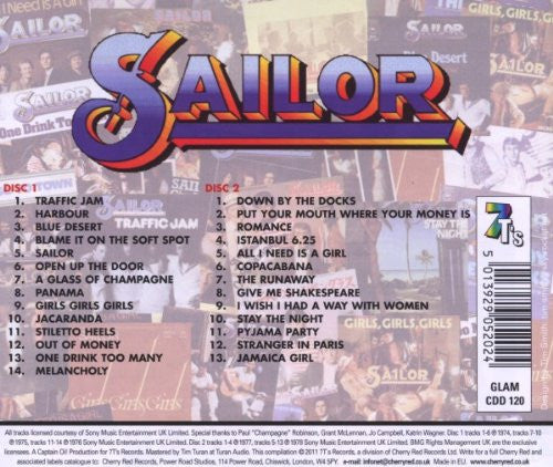 Sailor : Sailor - The EPIC Singles Collection (2xCD, Comp)