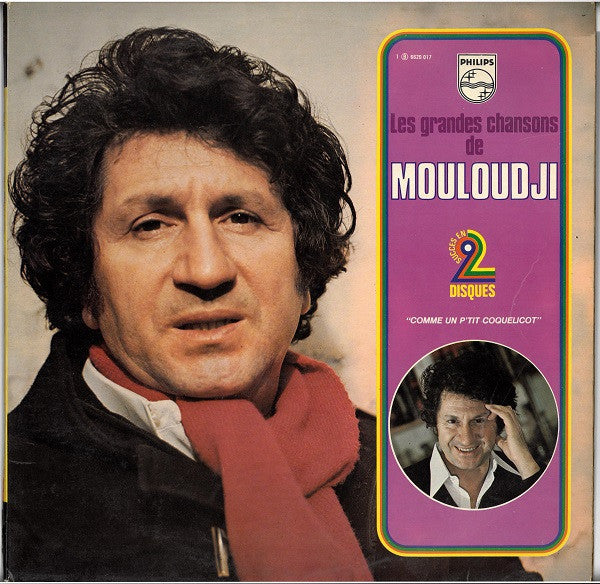 Mouloudji : Les Grandes Chansons De Mouloudji (2xLP, Comp)