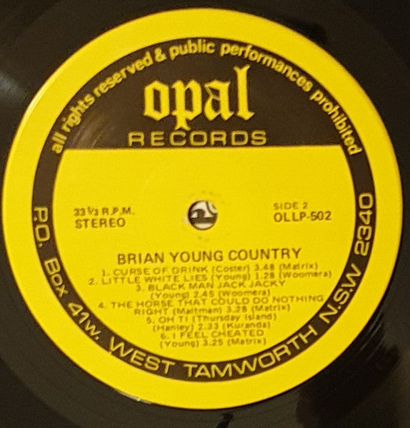 Brian Young (10) : Young Country  (LP, Album)