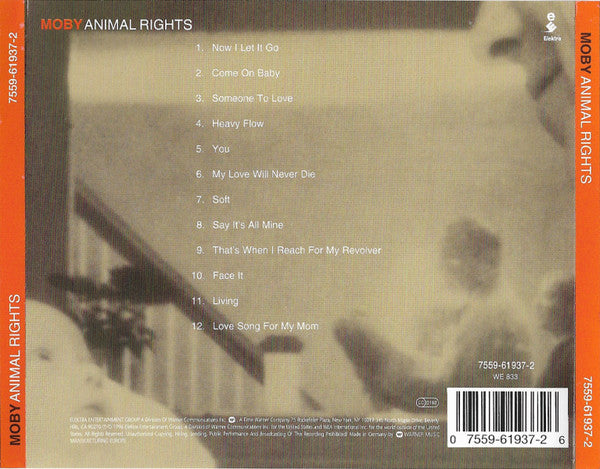 Moby : Animal Rights (CD, Album)