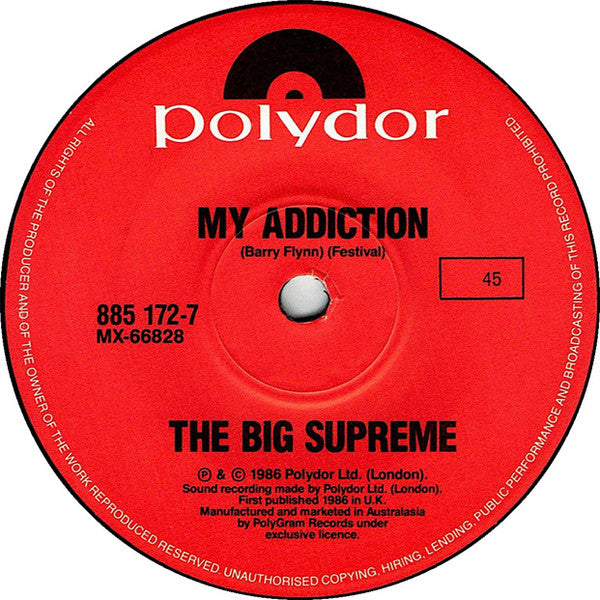 The Big Supreme : Don't Walk (7", Single)
