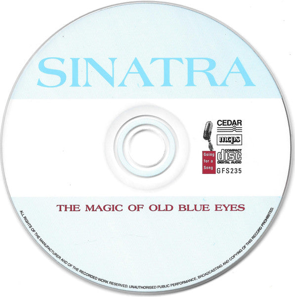 Frank Sinatra : The Magic Of Old Blue Eyes (CD, Album, Comp, RM)