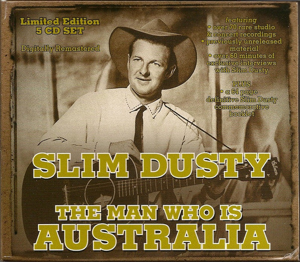 Slim Dusty : The Man Who Is Australia (5xCD, Comp, RM, Box)