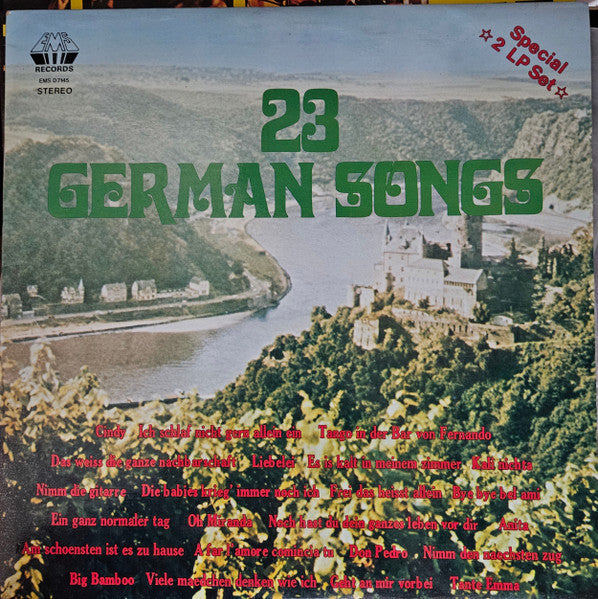 Unknown Artist : 23 German Songs (2xLP, Comp, Gat)