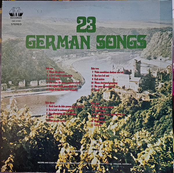 Unknown Artist : 23 German Songs (2xLP, Comp, Gat)