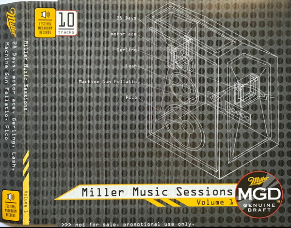 Various : Miller Music Sessions Volume 1 (CD, Comp, Promo, Sin)