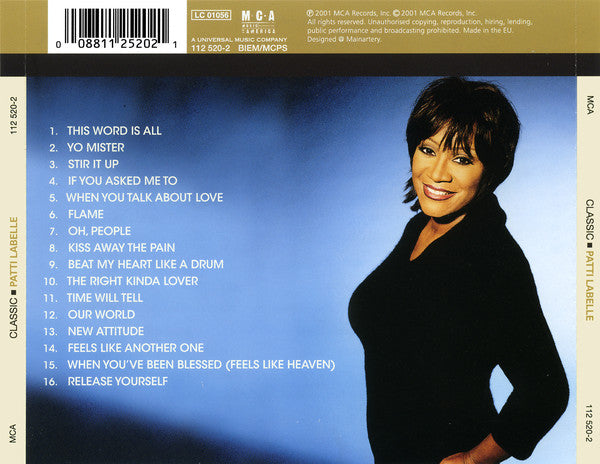 Patti LaBelle : Classic (CD, Comp)