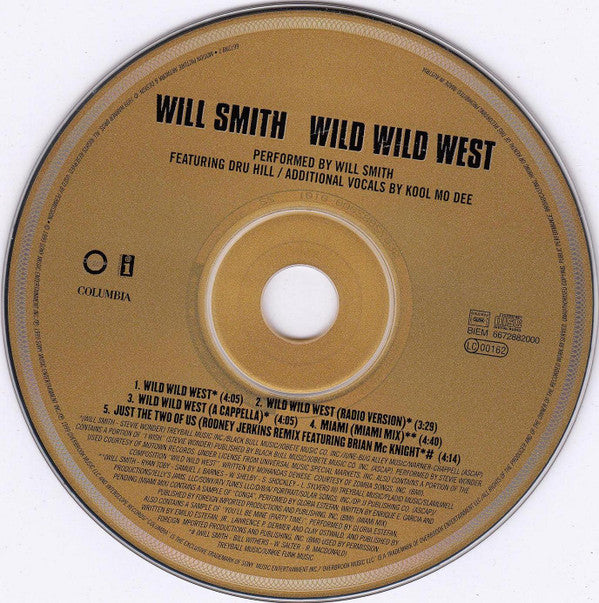Will Smith : Wild Wild West (CD, Maxi)