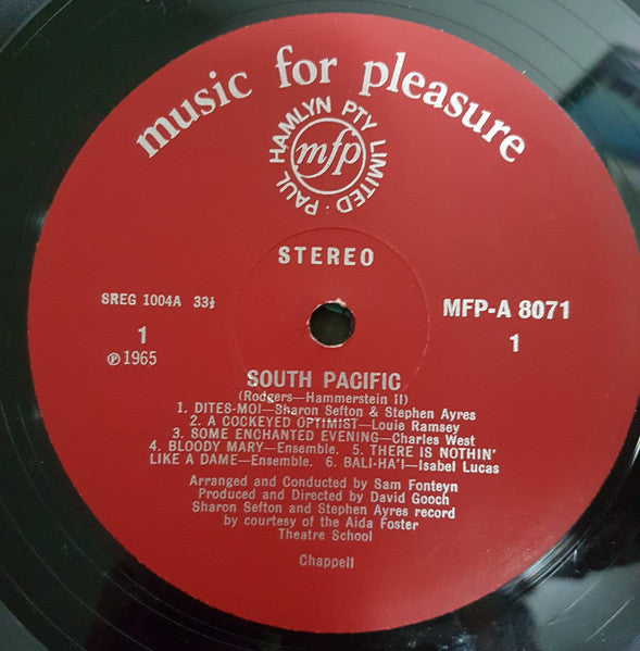 Rodgers & Hammerstein : South Pacific (LP, Album, RE)