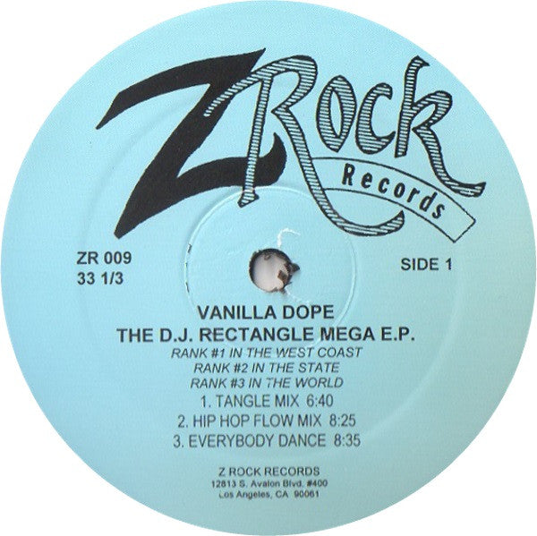 DJ Rectangle : Vanilla Dope (The D.J. Rectangle Mega E.P.) (LP, EP)