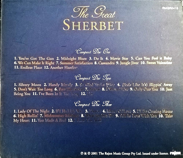 Sherbet : The Great Sherbet (3xCD, Comp, SME + Box)