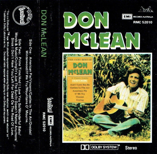 Don McLean : The Very Best Of Don McLean (Cass, Comp, Dol)