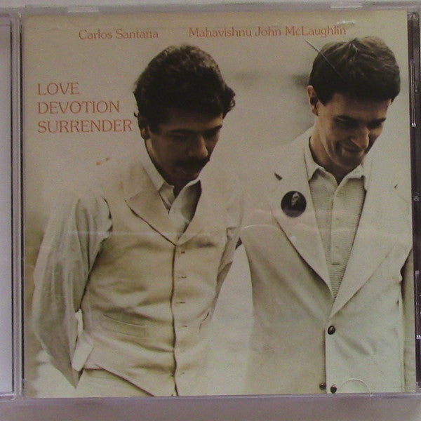 Carlos Santana & Mahavishnu John McLaughlin* : Love Devotion Surrender (CD, Album, RM)