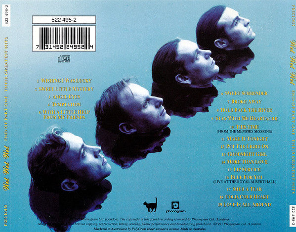 Wet Wet Wet : End Of Part One (Their Greatest Hits) (CD, Comp)