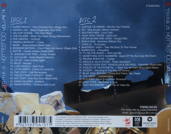 Various : Triple J's Hottest 100 Volume 14 (2xCD, Comp)