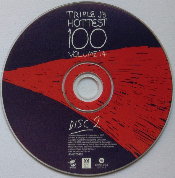 Various : Triple J's Hottest 100 Volume 14 (2xCD, Comp)