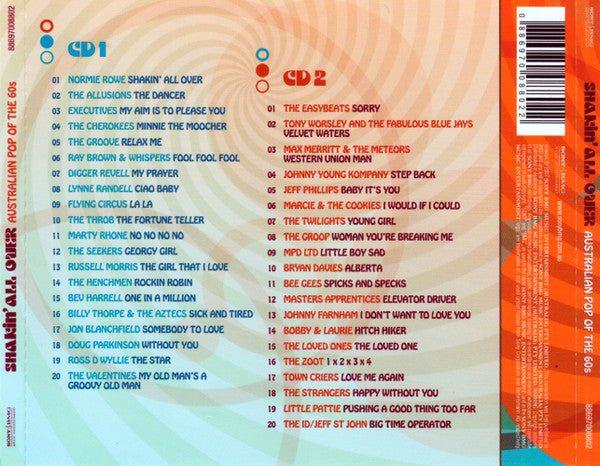 Various : Shakin' All Over (Australian Pop Of The 60s) (2xCD, Comp)