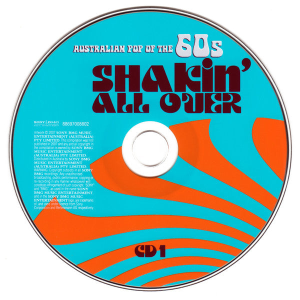 Various : Shakin' All Over (Australian Pop Of The 60s) (2xCD, Comp)