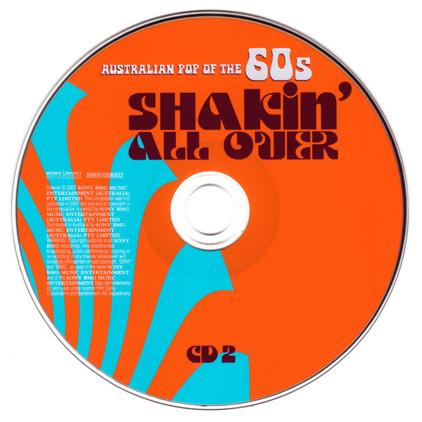 Various : Shakin' All Over (Australian Pop Of The 60s) (2xCD, Comp)