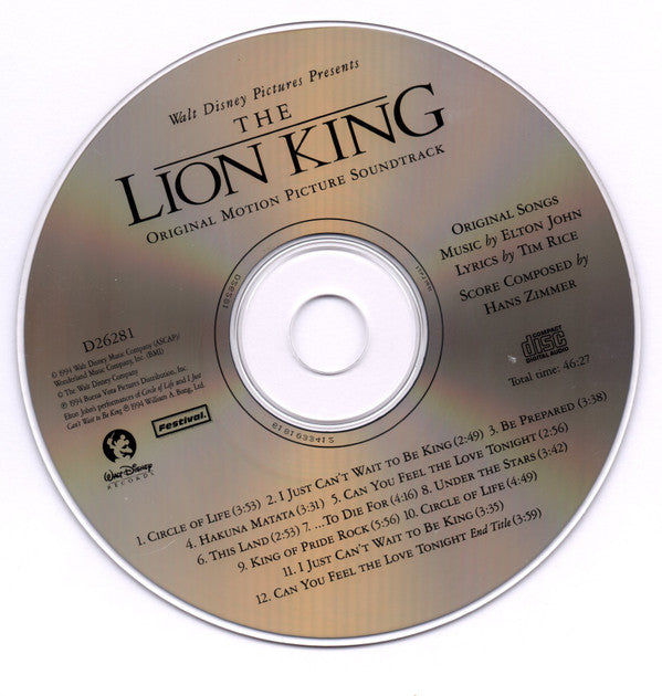 Various : The Lion King Double Pack (2xCD, Comp, Ltd, S/Edition)
