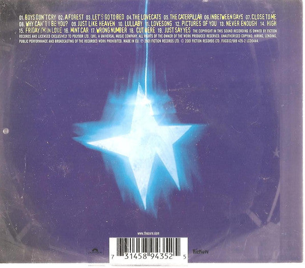 The Cure : Greatest Hits (CD, Comp, RE, S/Edition)
