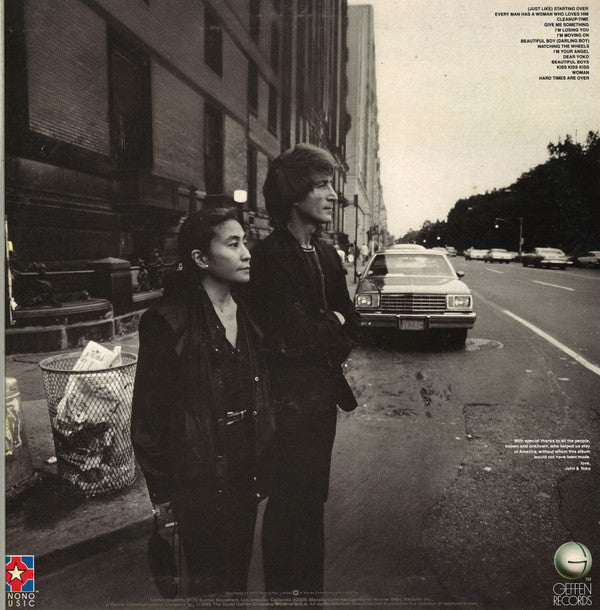 John Lennon & Yoko Ono : Double Fantasy (LP, Album)