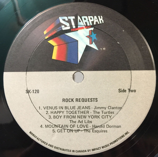Various : Rock Requests - Original Hits, Original Stars (LP, Album, Comp)