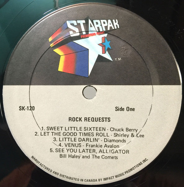 Various : Rock Requests - Original Hits, Original Stars (LP, Album, Comp)