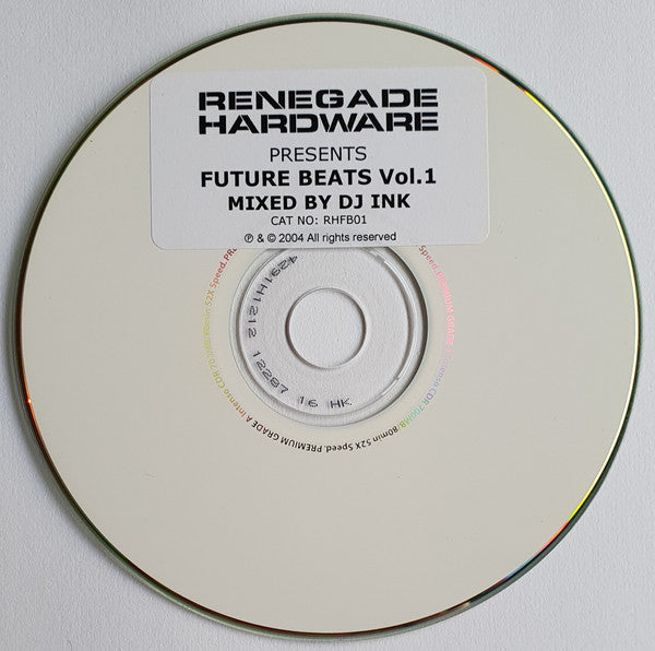 DJ Ink : Future Beats 01 (CD, Comp, Mixed, Promo, Sli)
