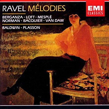 Maurice Ravel | Teresa Berganza • Felicity Lott • Mady Mesplé • Jessye Norman • Gabriel Bacquier • José van Dam | Dalton Baldwin • Michel Plasson : Mélodies (2xCD, Comp)