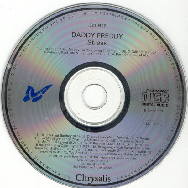 Daddy Freddy : Stress (CD, Album)