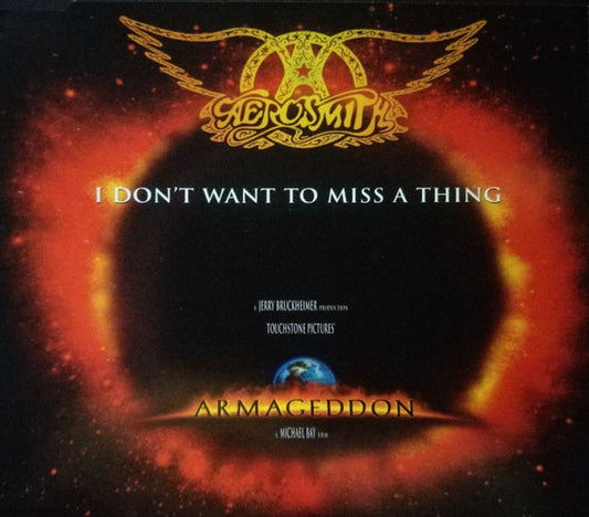 Aerosmith : I Don't Want To Miss A Thing (CD, Single)
