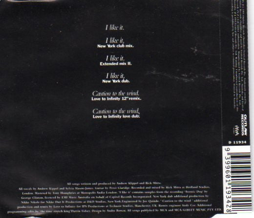 A.K. Soul : I Like It (CD, Maxi)