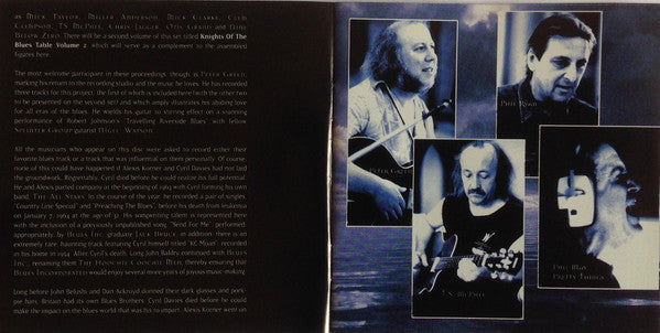 Various : Knights Of The Blues Table (CD, Album, Enh)