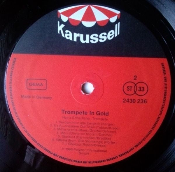 Heinz Schachtner : Trompete In Gold (LP)