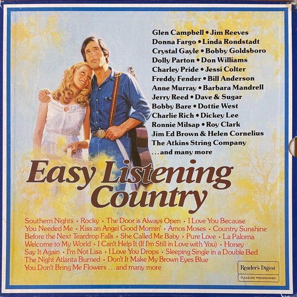 Various : Easy Listening Country (8xLP + Box, Comp)