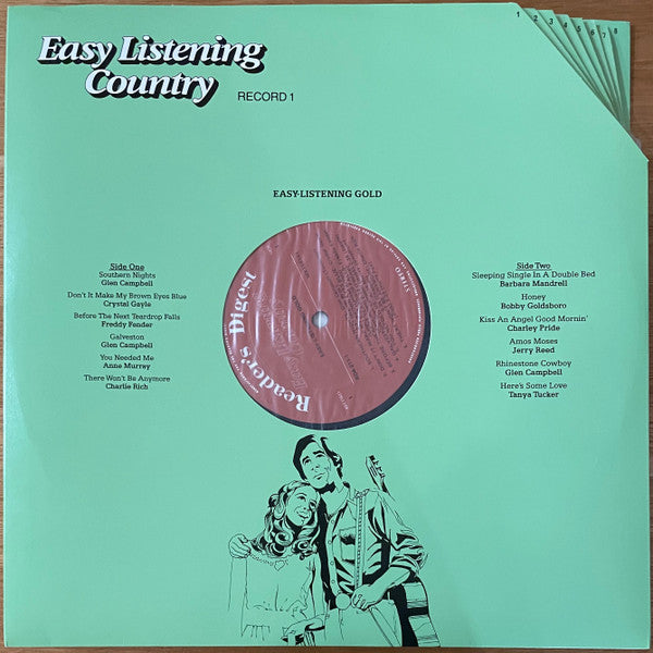 Various : Easy Listening Country (8xLP + Box, Comp)
